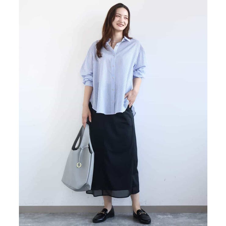 オーガンジートリコットシアータイトスカート/洗える | MK MICHEL KLEIN | 詳細画像33 