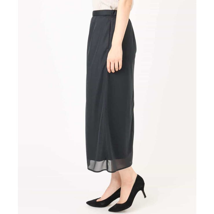 オーガンジートリコットシアータイトスカート/洗える | MK MICHEL KLEIN | 詳細画像39 