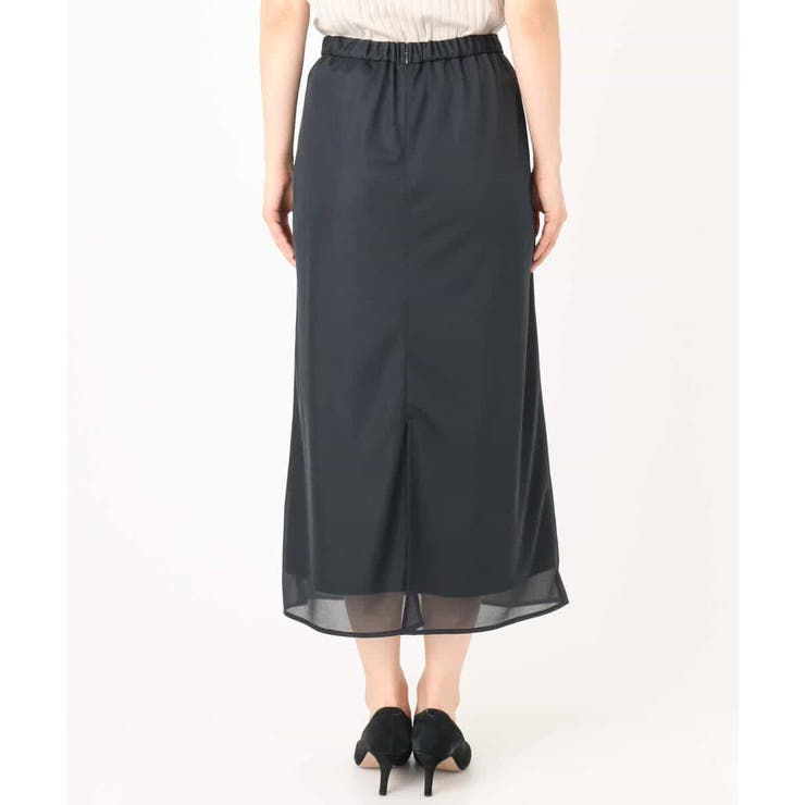 オーガンジートリコットシアータイトスカート/洗える | MK MICHEL KLEIN | 詳細画像40 