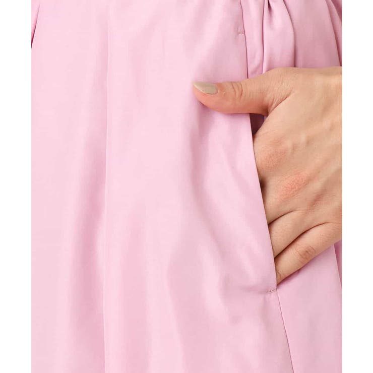 タックフレアスカート（無地）/洗える | MK MICHEL KLEIN | 詳細画像19 