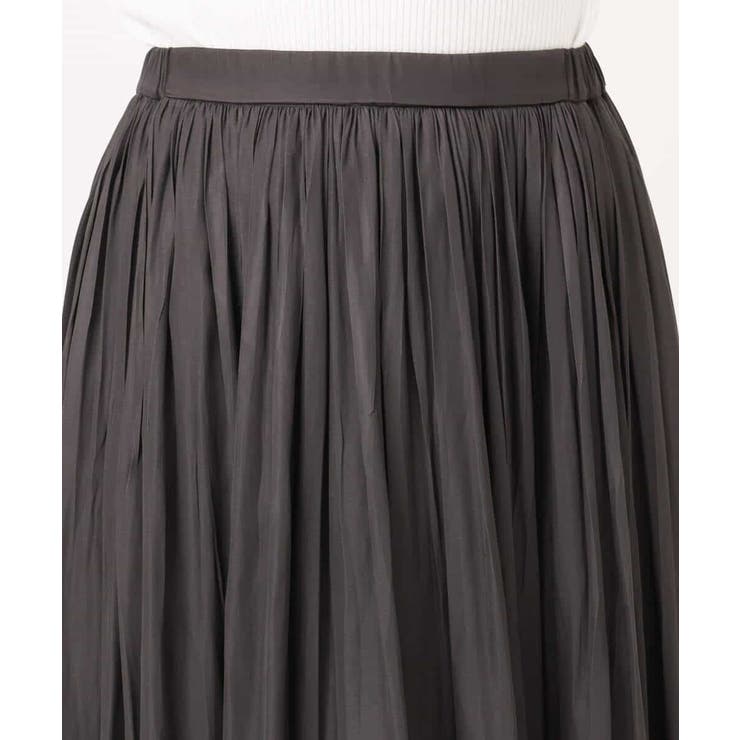 サテンプリーツスカート/UVカット/洗える | MK MICHEL KLEIN | 詳細画像35 