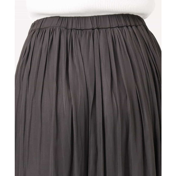 サテンプリーツスカート/UVカット/洗える | MK MICHEL KLEIN | 詳細画像36 