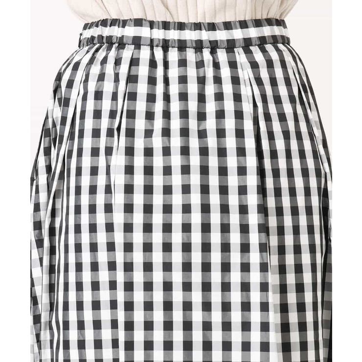 タックフレアスカート（ギンガムチェック）/洗える | MK MICHEL KLEIN | 詳細画像14 