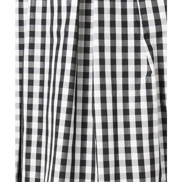 タックフレアスカート（ギンガムチェック）/洗える | MK MICHEL KLEIN | 詳細画像17 