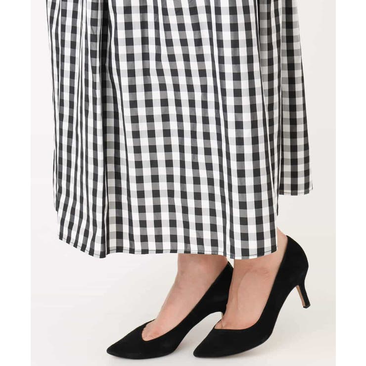 タックフレアスカート（ギンガムチェック）/洗える | MK MICHEL KLEIN | 詳細画像18 