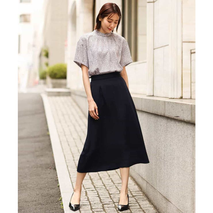 台形シルエットスカート/洗える[品番：ITKW0005261]｜MK MICHEL KLEIN