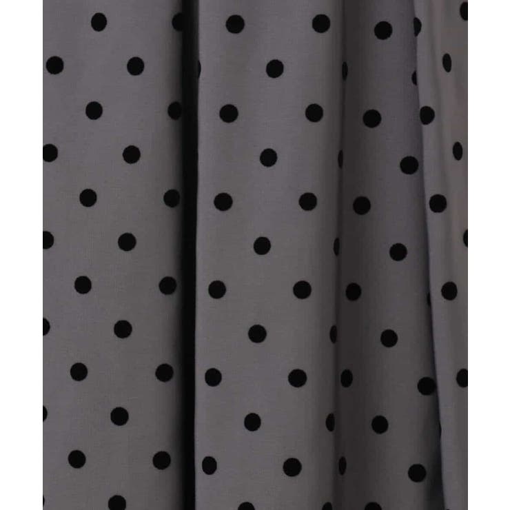 フロッキードット柄タックスカート/洗える | MK MICHEL KLEIN | 詳細画像29 