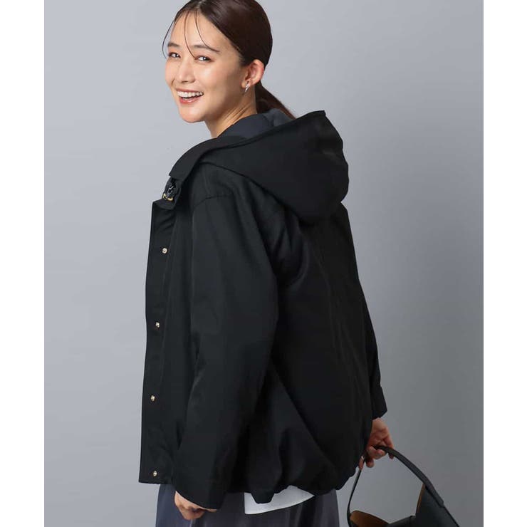 ブラック | ダウンライナー付きマルチwayブルゾン/撥水加工 | MK MICHEL KLEIN