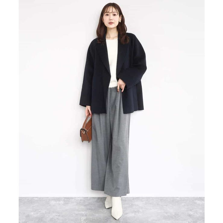 スムースリバー ミドル丈コート | MK MICHEL KLEIN | 詳細画像14 