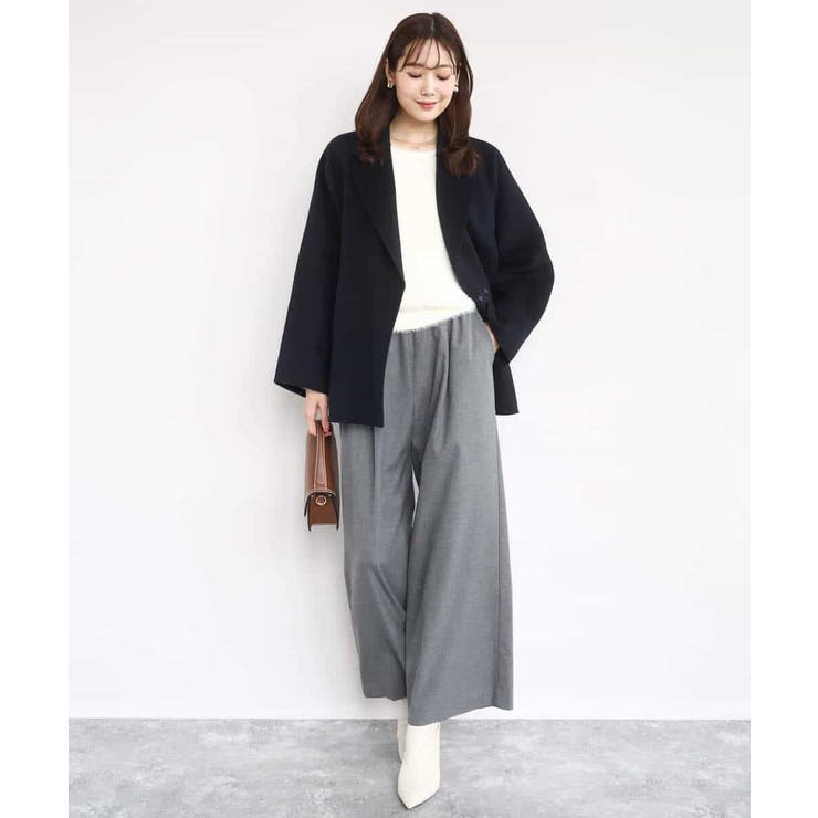 スムースリバー ミドル丈コート | MK MICHEL KLEIN | 詳細画像15 