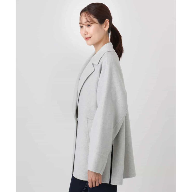 スムースリバー ミドル丈コート | MK MICHEL KLEIN | 詳細画像17 