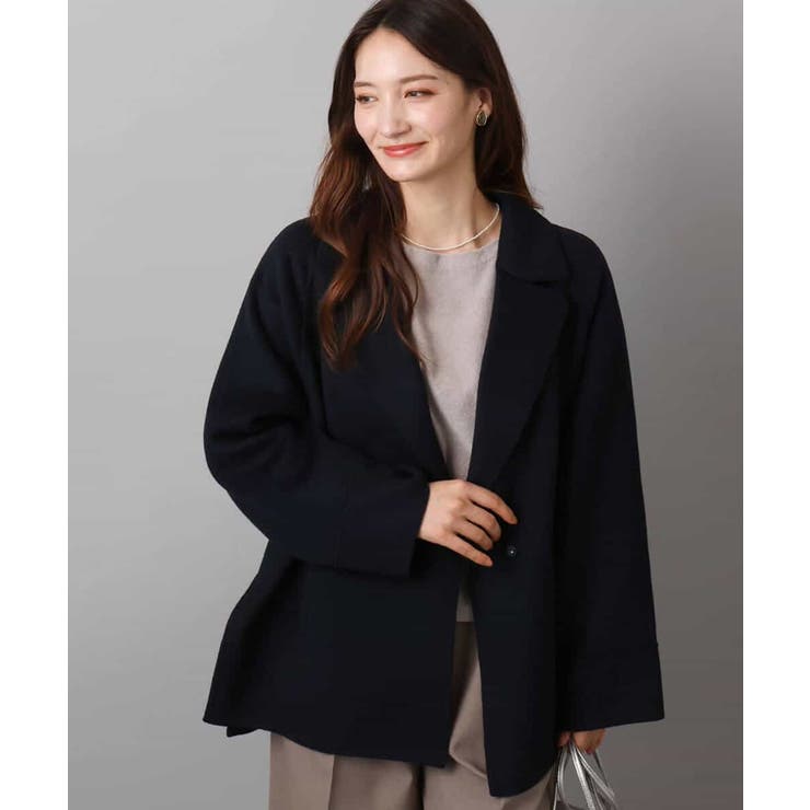 スムースリバー ミドル丈コート | MK MICHEL KLEIN | 詳細画像2 