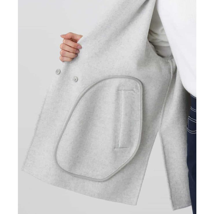 スムースリバー ミドル丈コート | MK MICHEL KLEIN | 詳細画像25 