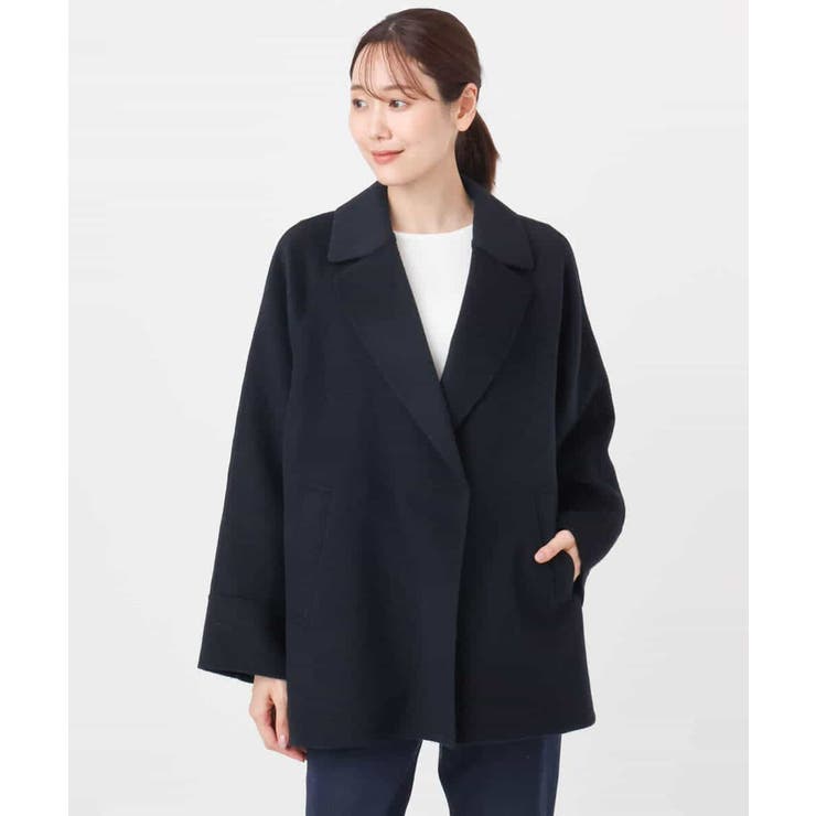 スムースリバー ミドル丈コート | MK MICHEL KLEIN | 詳細画像26 