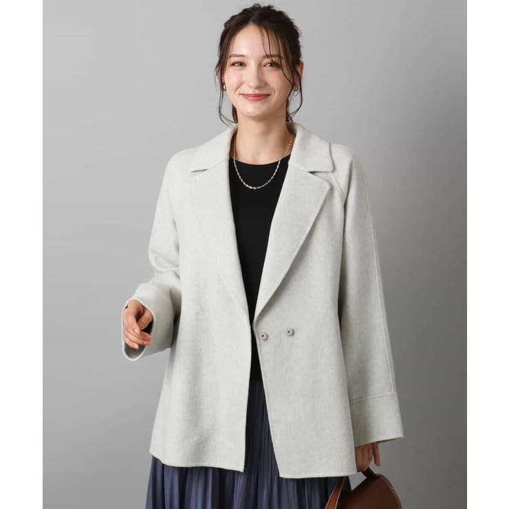 スムースリバー ミドル丈コート | MK MICHEL KLEIN | 詳細画像9 