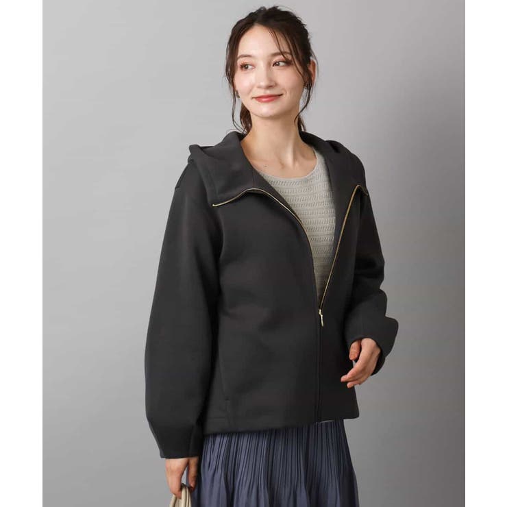 ダンボールフーディー/洗える | MK MICHEL KLEIN | 詳細画像1 