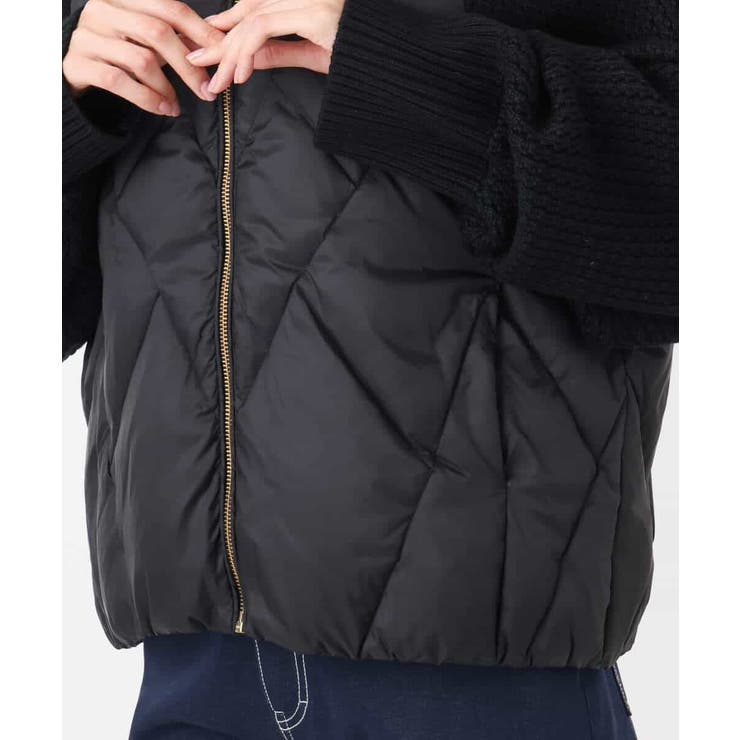 ニットスリーブダウンブルゾン | MK MICHEL KLEIN | 詳細画像21 