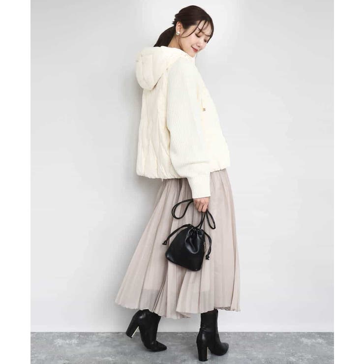 ニットスリーブダウンブルゾン | MK MICHEL KLEIN | 詳細画像6 