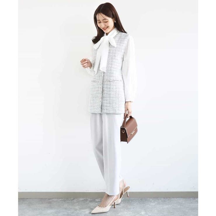 ツイードジレ/洗える | MK MICHEL KLEIN | 詳細画像12 