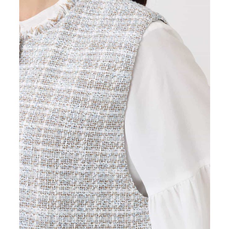 ツイードジレ/洗える | MK MICHEL KLEIN | 詳細画像22 