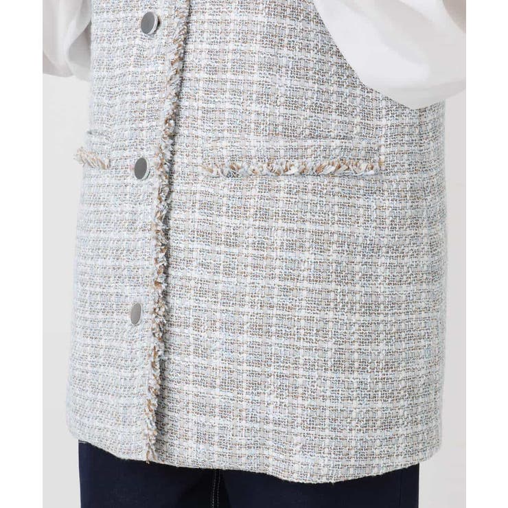 ツイードジレ/洗える | MK MICHEL KLEIN | 詳細画像24 