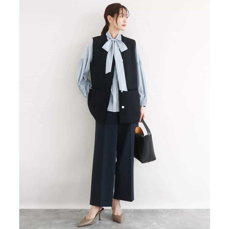 ツイードジレ/洗える | MK MICHEL KLEIN | 詳細画像4 