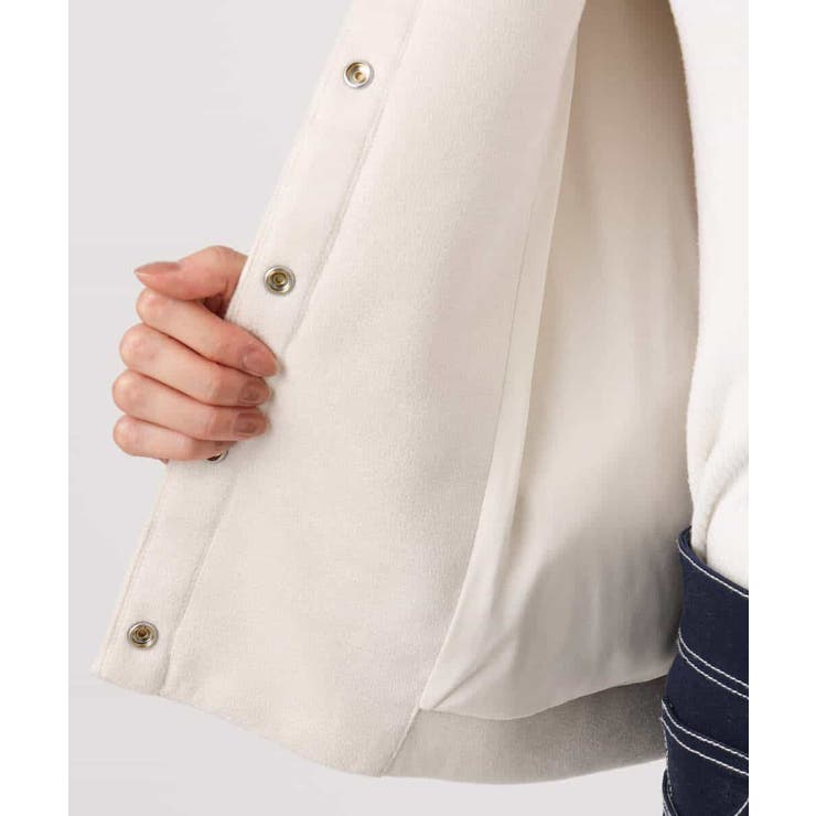 フェイクスウェード ドット釦ジャケット/洗える | MK MICHEL KLEIN | 詳細画像22 