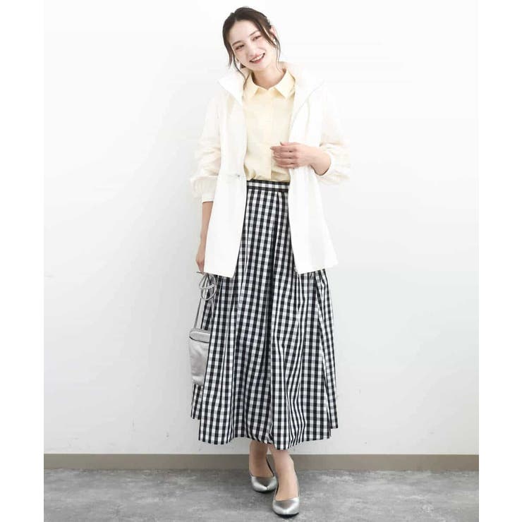 2wayタイプライターミドル丈ブルゾン/洗える | MK MICHEL KLEIN | 詳細画像38 