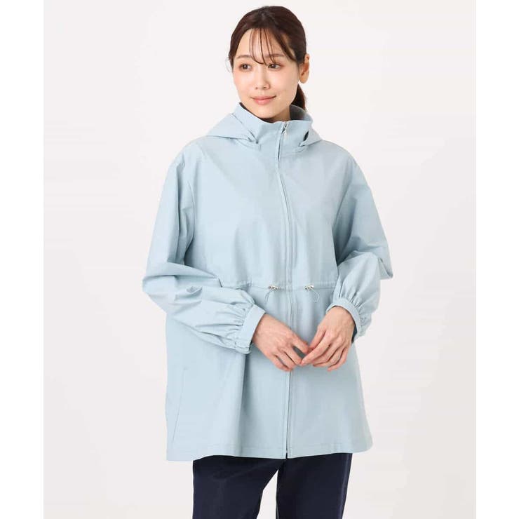 2wayタイプライターミドル丈ブルゾン/洗える | MK MICHEL KLEIN | 詳細画像8 