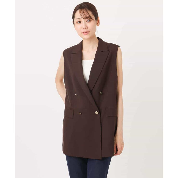 ダブルブレストジレ/洗える | MK MICHEL KLEIN | 詳細画像27 