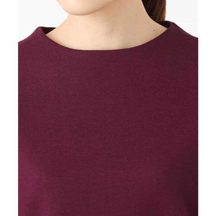 バッグファスナーデザイン ポンチカットソー/洗える | MK MICHEL KLEIN | 詳細画像18 