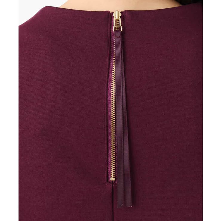 バッグファスナーデザイン ポンチカットソー/洗える | MK MICHEL KLEIN | 詳細画像19 