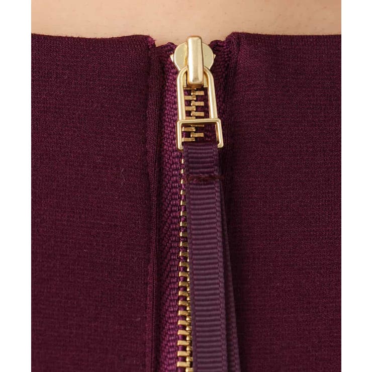 バッグファスナーデザイン ポンチカットソー/洗える | MK MICHEL KLEIN | 詳細画像20 