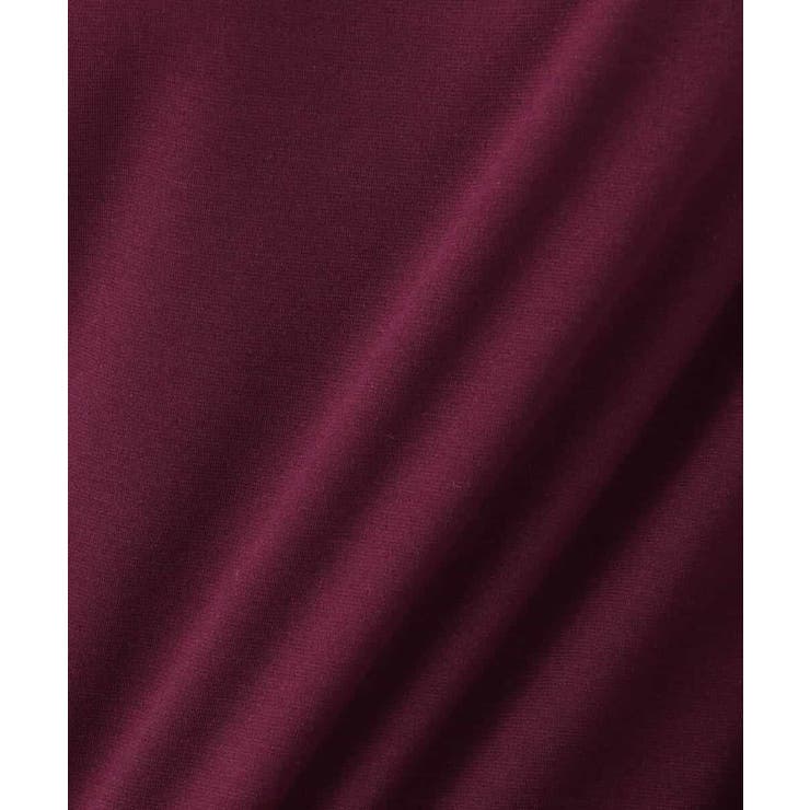 バッグファスナーデザイン ポンチカットソー/洗える | MK MICHEL KLEIN | 詳細画像23 