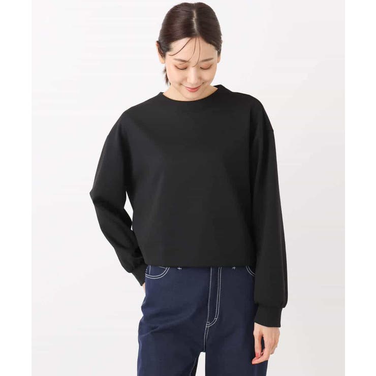 バッグファスナーデザイン ポンチカットソー/洗える | MK MICHEL KLEIN | 詳細画像26 