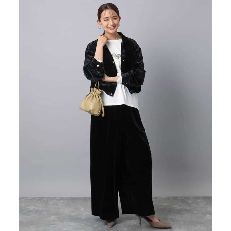 刺繍ロゴデザイン コットンロンT/洗える | MK MICHEL KLEIN | 詳細画像12 