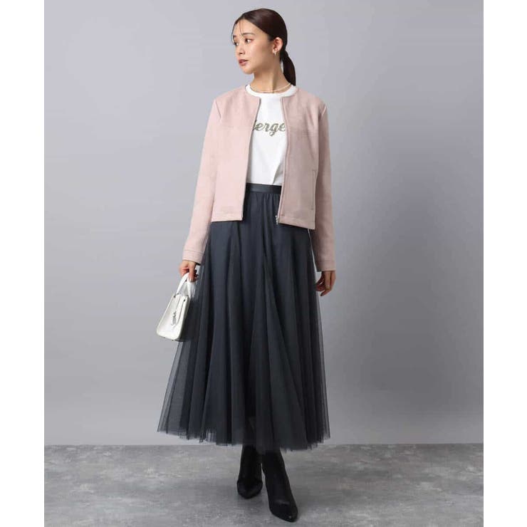 刺繍ロゴデザイン コットンロンT/洗える | MK MICHEL KLEIN | 詳細画像7 