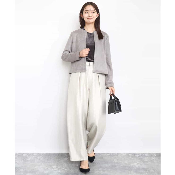 シアーベロアTシャツ/洗える | MK MICHEL KLEIN | 詳細画像16 