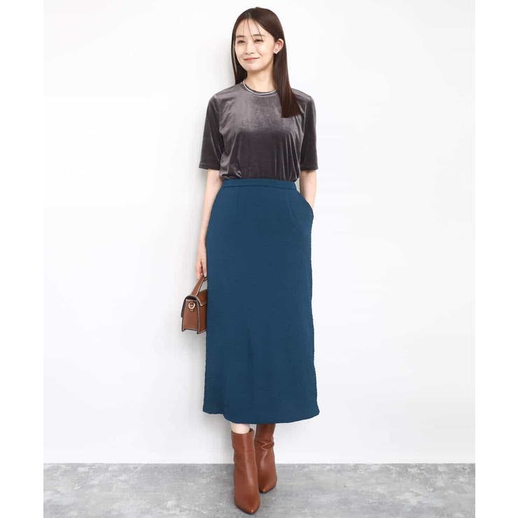 シアーベロアTシャツ/洗える | MK MICHEL KLEIN | 詳細画像17 