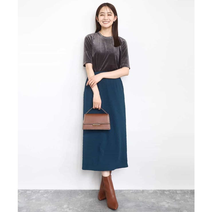 シアーベロアTシャツ/洗える | MK MICHEL KLEIN | 詳細画像19 