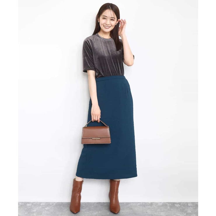 シアーベロアTシャツ/洗える | MK MICHEL KLEIN | 詳細画像20 