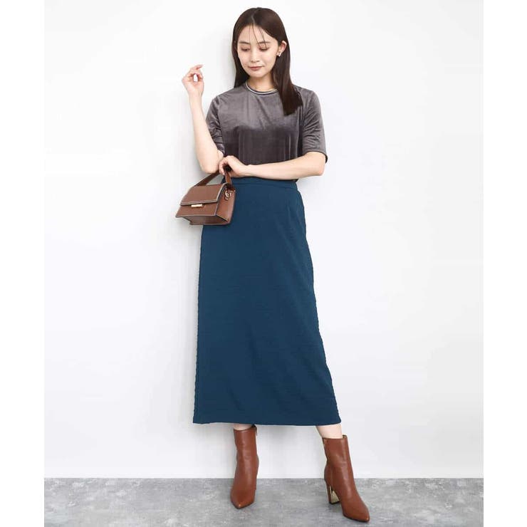 シアーベロアTシャツ/洗える | MK MICHEL KLEIN | 詳細画像21 