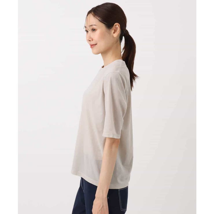 シアーベロアTシャツ/洗える | MK MICHEL KLEIN | 詳細画像37 