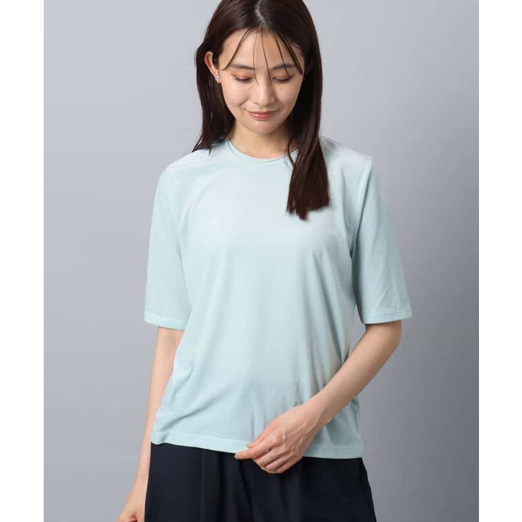 シアーベロアTシャツ/洗える | MK MICHEL KLEIN | 詳細画像6 