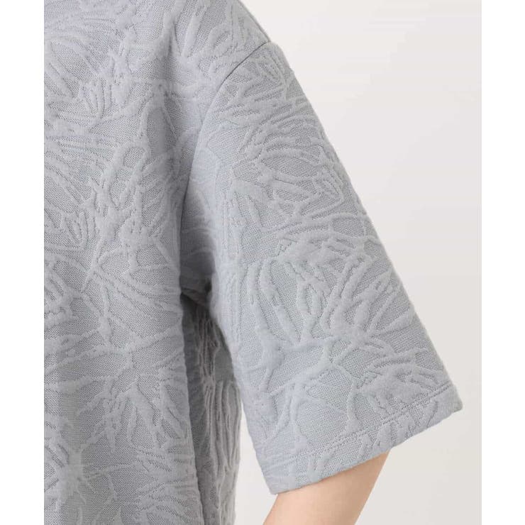 フクレジャガード五分袖プルオーバー/洗える | MK MICHEL KLEIN | 詳細画像14 