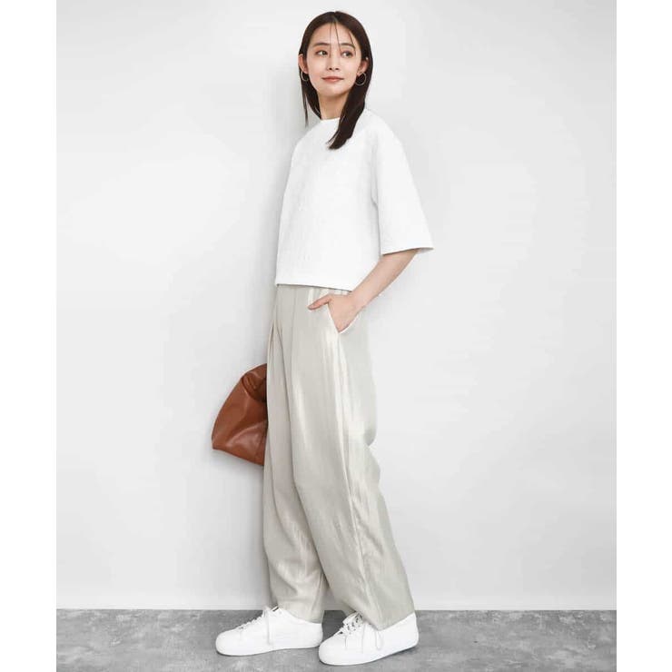 フクレジャガード五分袖プルオーバー/洗える | MK MICHEL KLEIN | 詳細画像5 