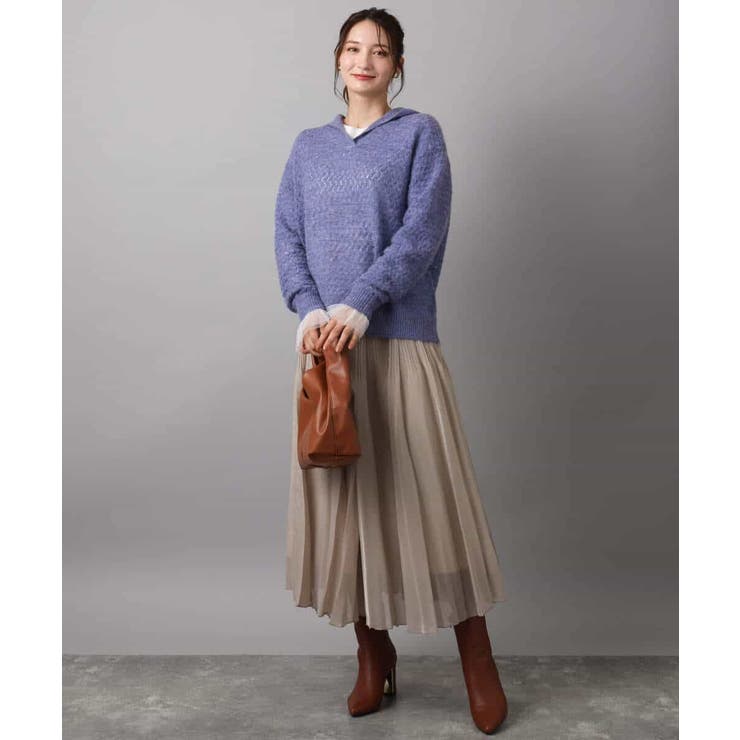 袖口チュールデザイン インナーカットソー/洗える | MK MICHEL KLEIN | 詳細画像11 