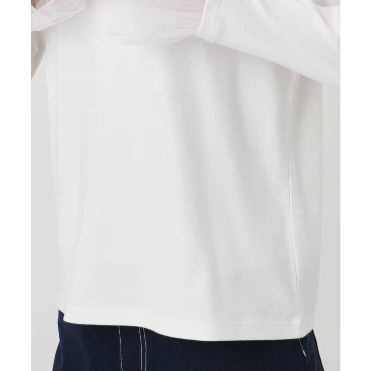 袖口チュールデザイン インナーカットソー/洗える | MK MICHEL KLEIN | 詳細画像17 