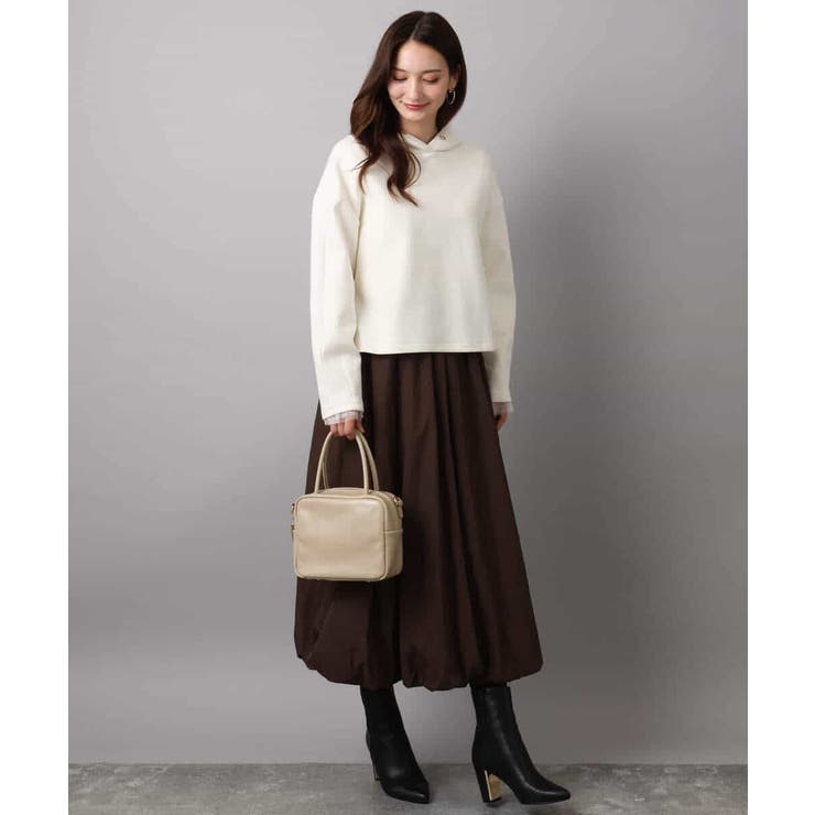 袖口チュールデザイン インナーカットソー/洗える | MK MICHEL KLEIN | 詳細画像6 