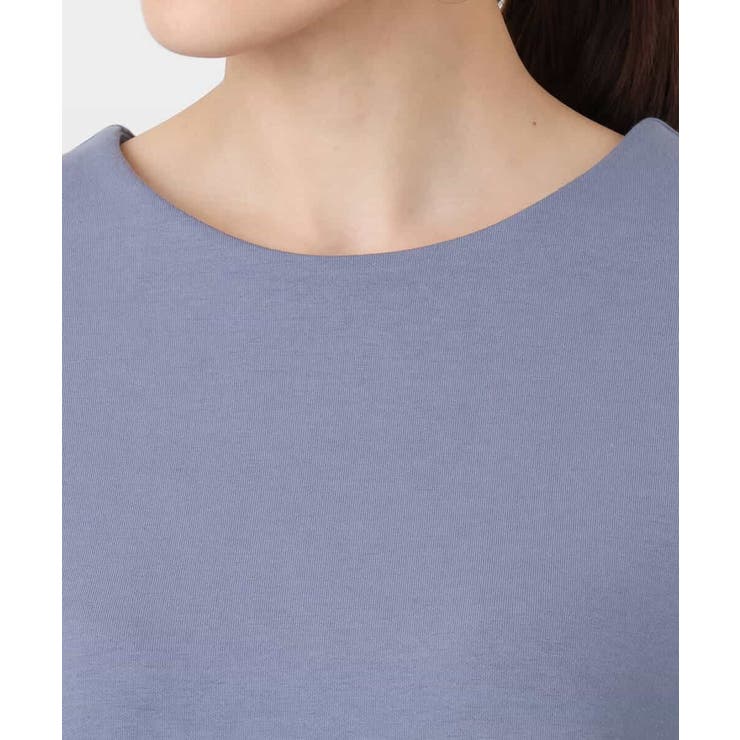 クロップド丈ダンボールプルオーバー/洗える | MK MICHEL KLEIN | 詳細画像20 